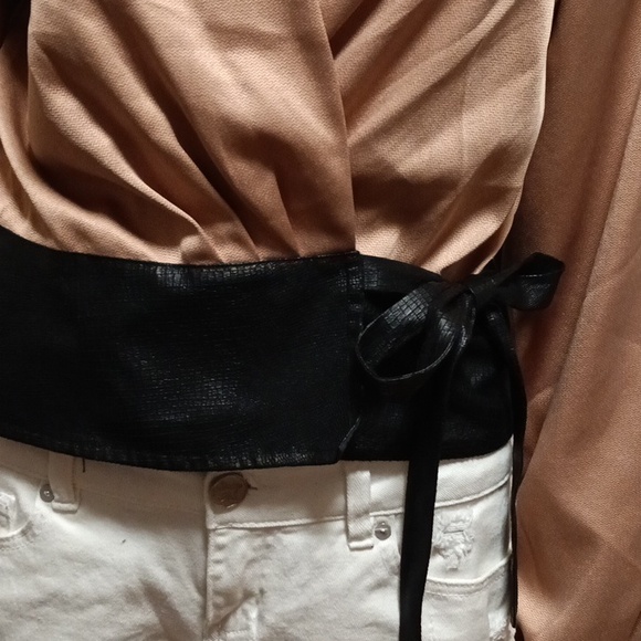 Fablux Wrap Around Women's Top/Blazer L - Picture 6 of 8